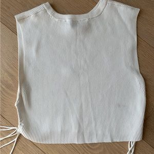 White Zara shirt